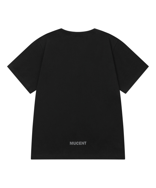 SIERRA LEOPARD HEART SMALL LOGO HALF T (2COLOR)