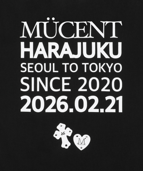 FROM HARAJUKU BACK LETTERING HALF T (2COLOR)