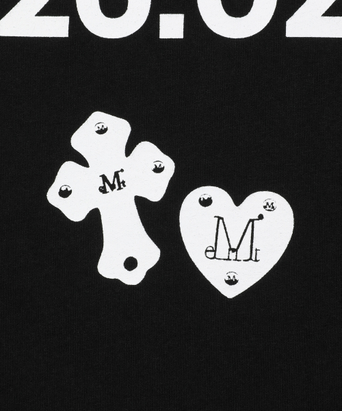 FROM HARAJUKU BACK LETTERING HALF T (2COLOR)