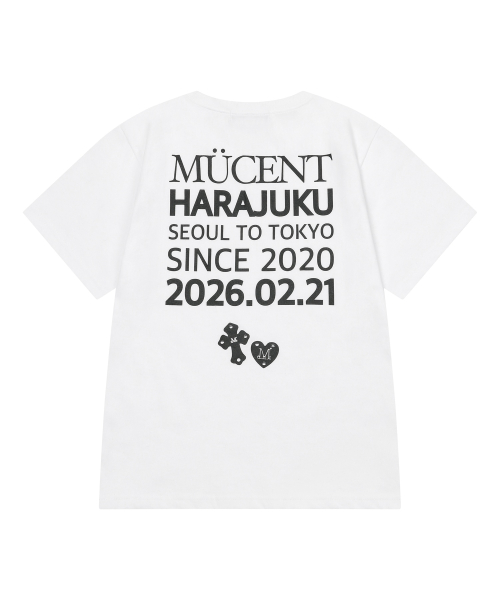 FROM HARAJUKU BACK LETTERING HALF T (2COLOR)