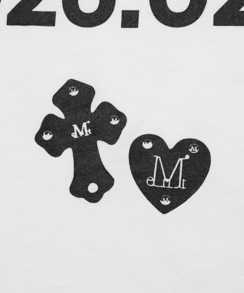 FROM HARAJUKU BACK LETTERING HALF T (2COLOR)