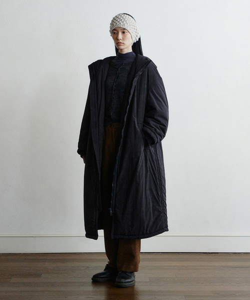 riv padded coat (black)