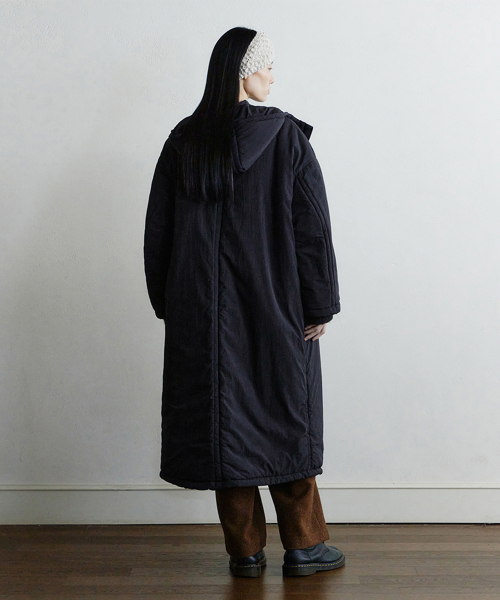 riv padded coat (black)