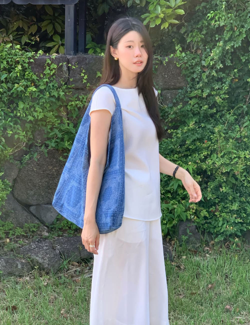 More Denim Paisley Hobo bag