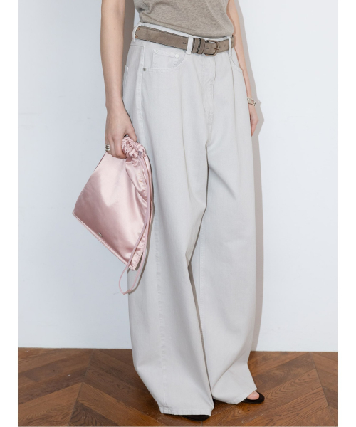 Owen Boxy Denim Pants Grey (TA6721A063)