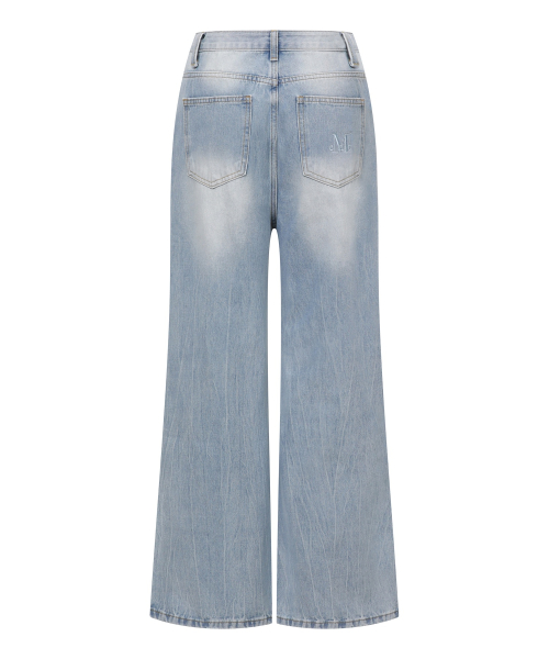 MOVA WASHING DAMAGE DENIM PANTS (3COLOR)