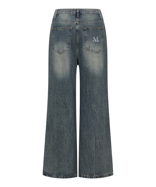 MOVA WASHING DAMAGE DENIM PANTS (3COLOR)