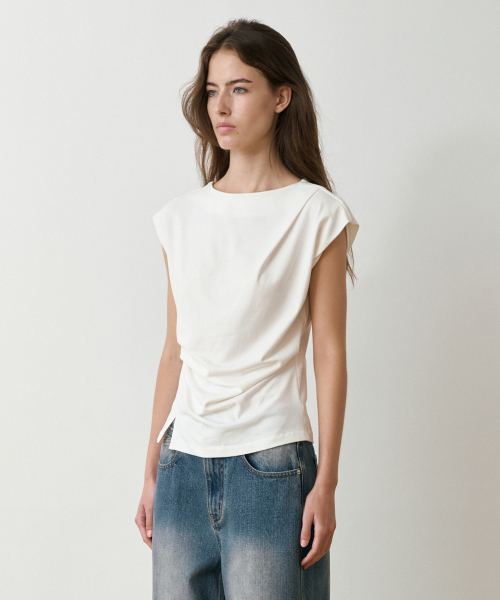 Ete Soft Draped Sleeveless_3colors
