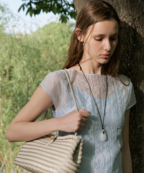 Sac Petit Tissage Ivory