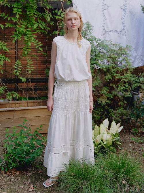 Ethereal Long Flare Skirt MU2635SK317M