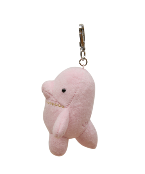 Dolphin Doll Keyring PINK