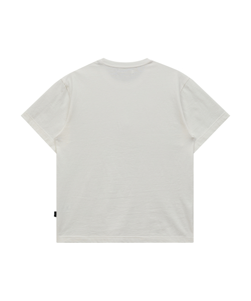 Maltese Archive Half Sleeve T-shirt WHITE PINK