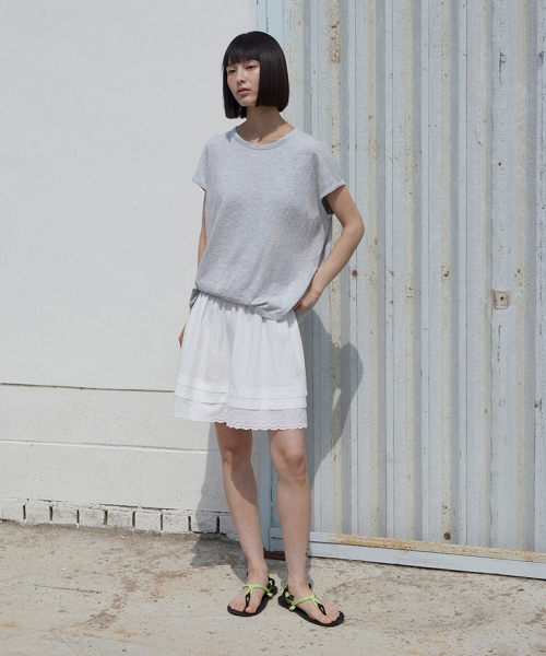 [online exclusive] narisha skirt (white)