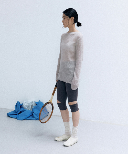fei boucle pullover (light gray)