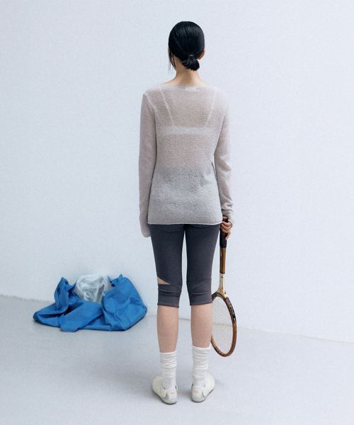 fei boucle pullover (light gray)