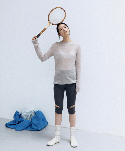 fei boucle pullover (light gray)