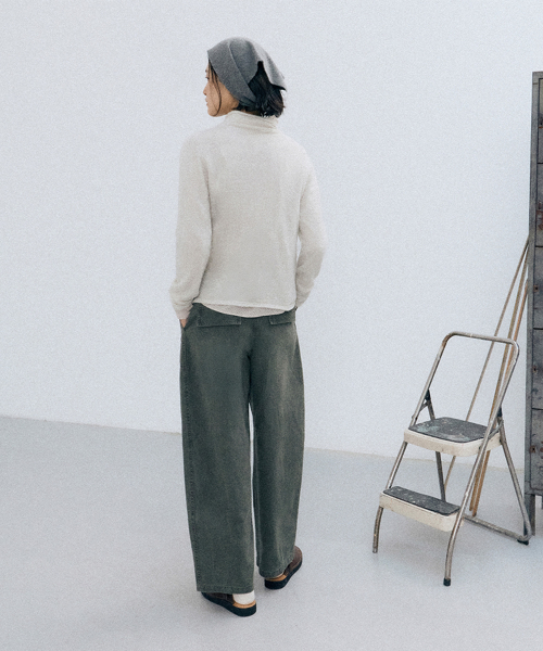 dew wholegarment pullover (ivory)