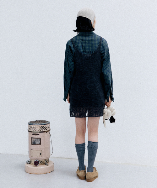 [online exclusive]ella knit one-piece (charcoal)