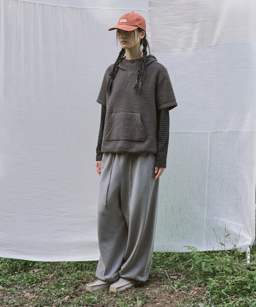 ninja hooded t-shirt (charcoal)