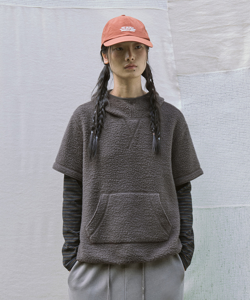 ninja hooded t-shirt (charcoal)