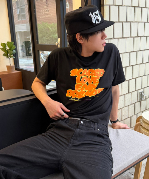 SLEB Crop T-shirt[Black]