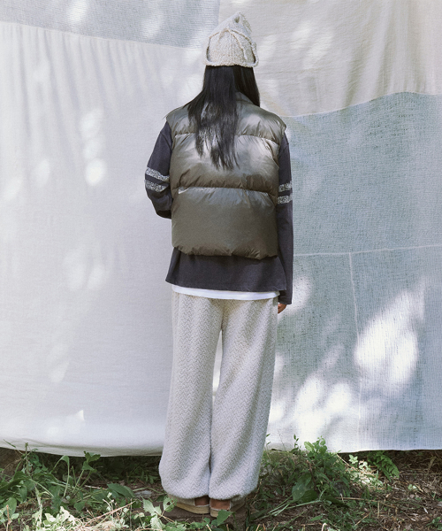 dale down vest (khaki)