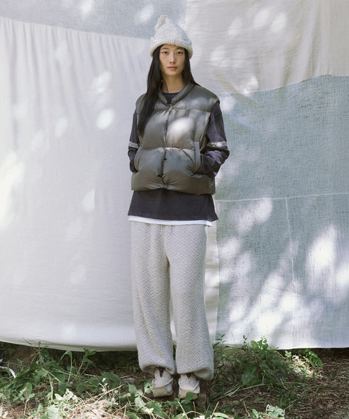 dale down vest (khaki)
