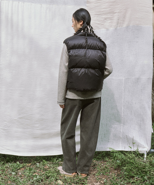 dale down vest (black)