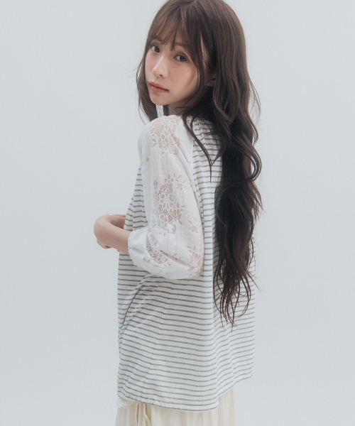 HSD Button Drawstring Blouse