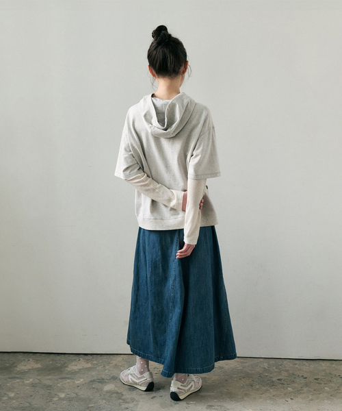 vero hooded t-shirt (melange gray)