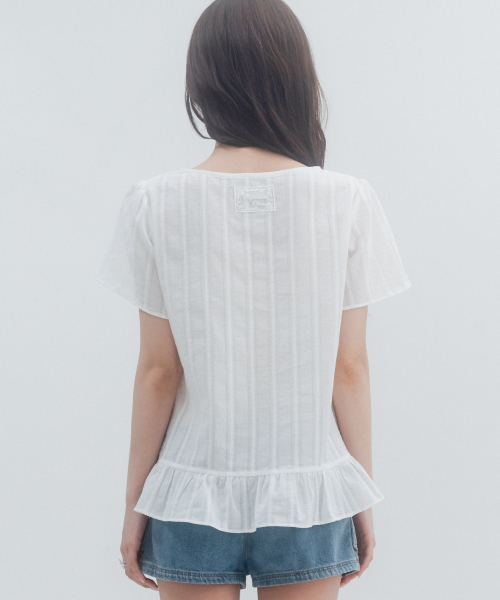 HSD Square Neck Blouse