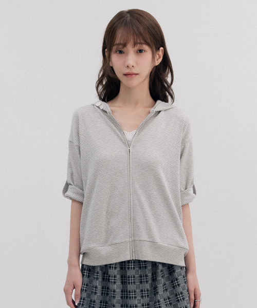 HSD Button Hoodie Zip Up