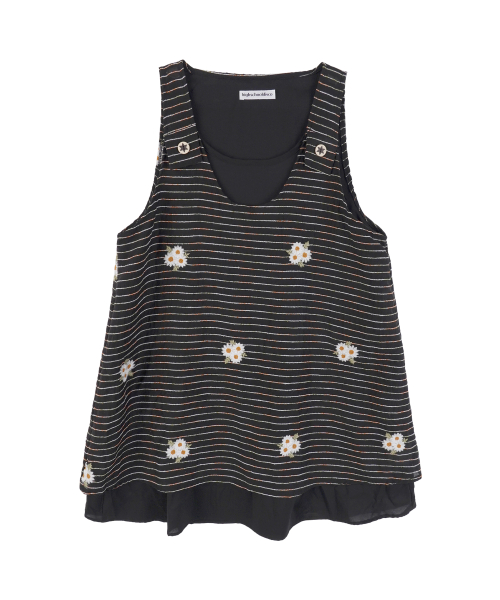 HSD Button Layered Dress