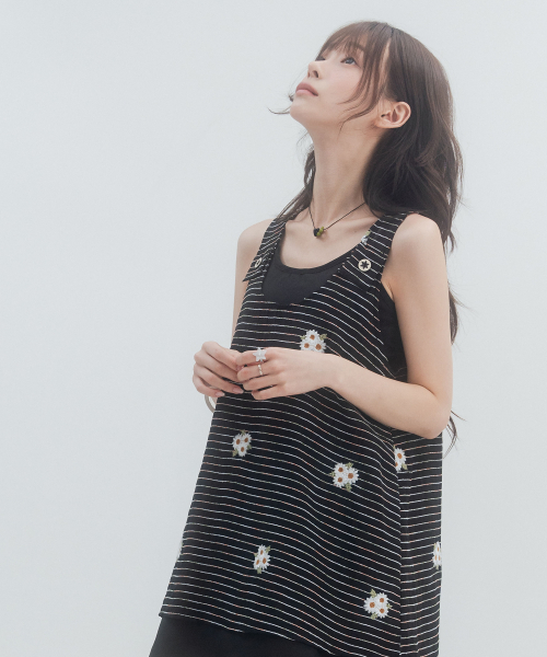 HSD Button Layered Dress