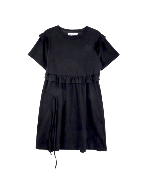 HSD Ruffle Shirring Dress