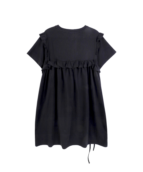 HSD Ruffle Shirring Dress