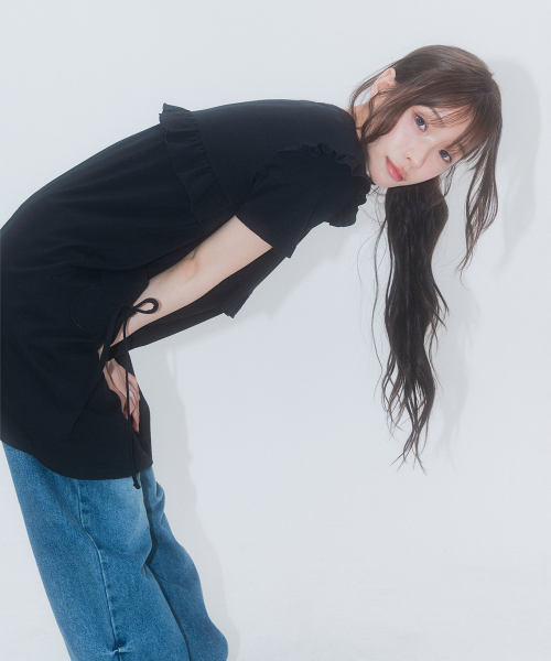 HSD Ruffle Shirring Dress