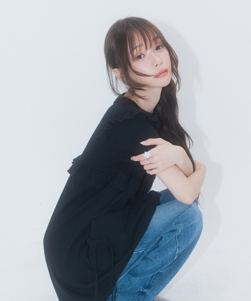 HSD Ruffle Shirring Dress