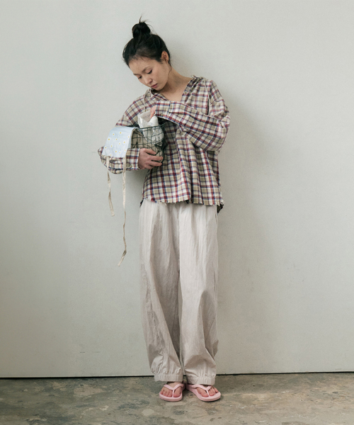 serina banding pants (2color)