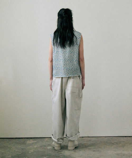 pym flower vest (blue)