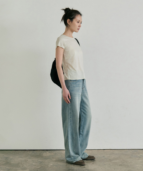 [online exclusive]26 rhea slim t-shirt (2color)