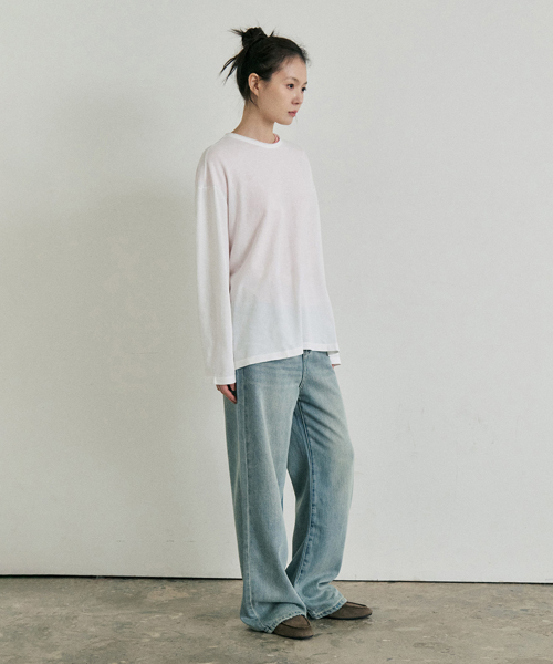 [online exclusive]26 reed stitch t-shirt (3color)