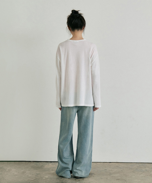 [online exclusive]26 reed stitch t-shirt (3color)