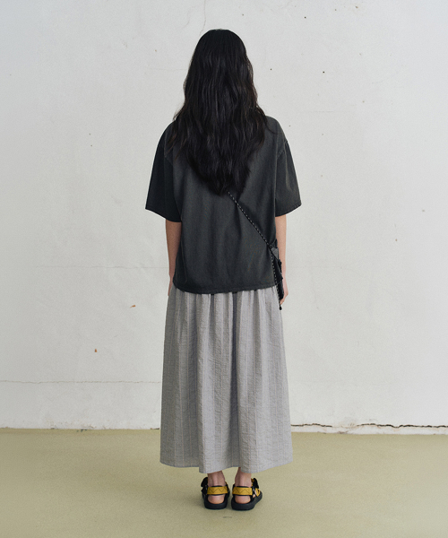 siro slit t-shirt (2color)