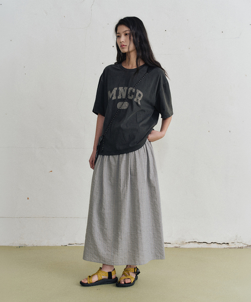 siro slit t-shirt (2color)