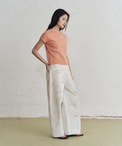 rina cotton t-shirt (2color)