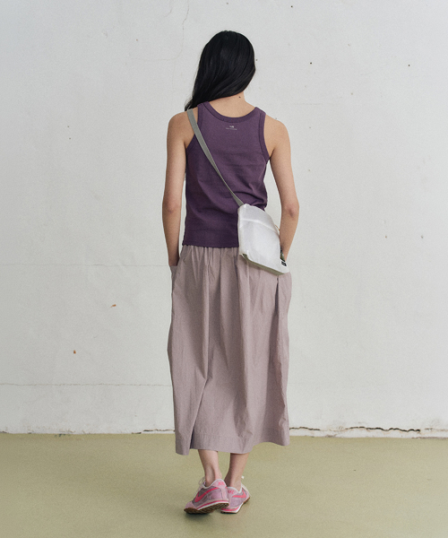 lude cotton sleeveless top (2color)