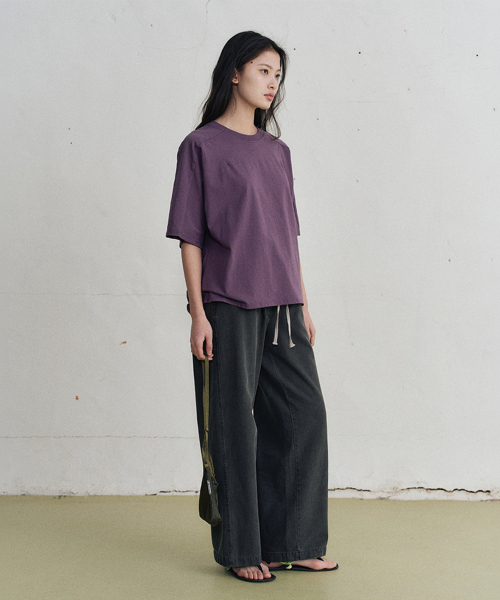 lude cotton t-shirt (2color)