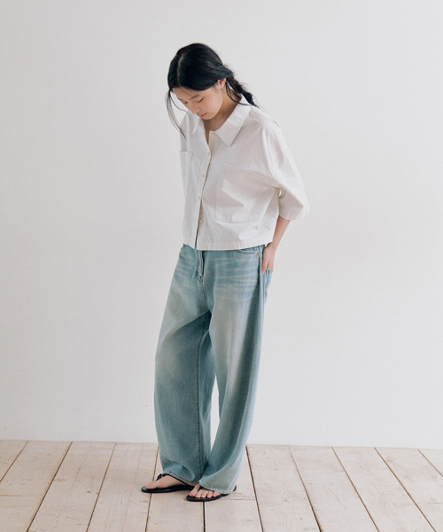 fre denim pants (2color)