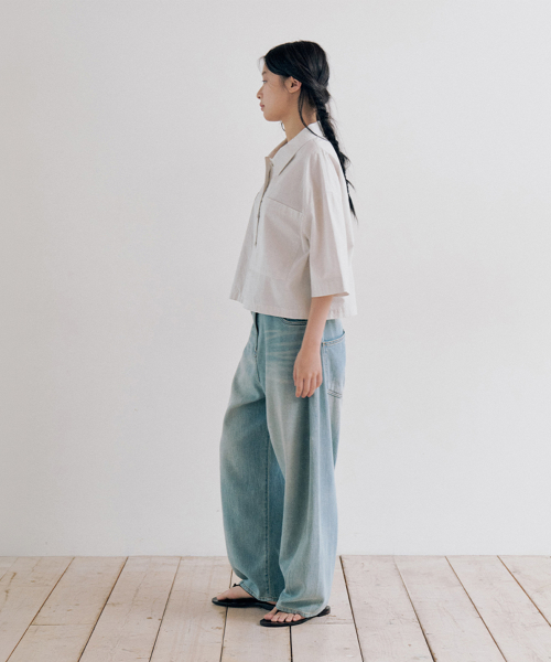 fre denim pants (2color)